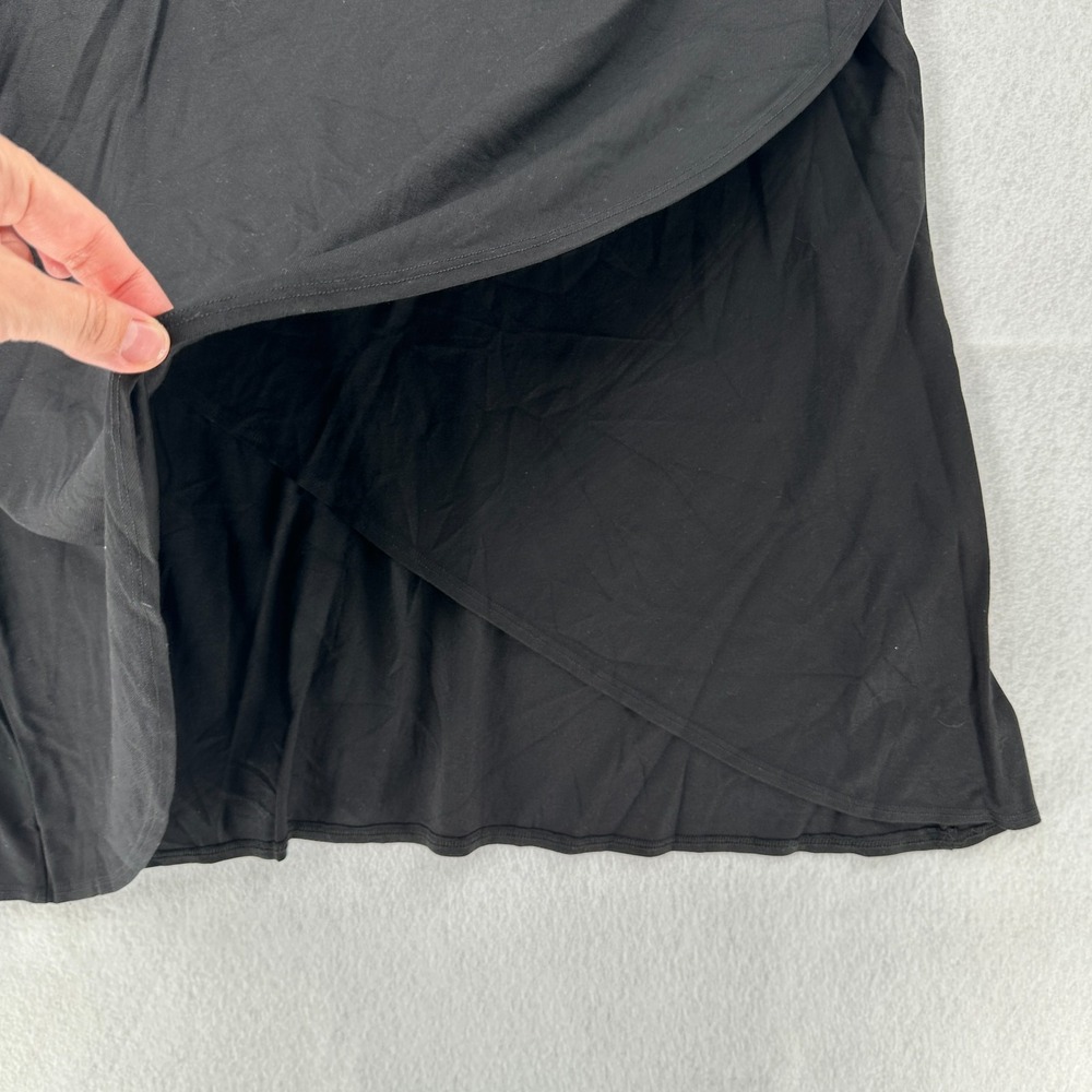 bryn Walker Black Draped Front Sleeveless Tunic - Picture 9 of 11